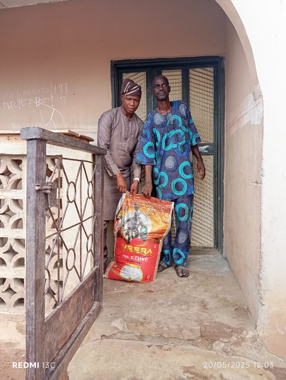 Food assistance provided to a beneficiary